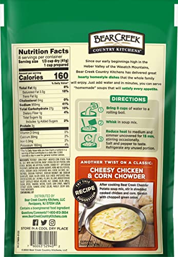 Bear Creek Soup Mix, Cheddar Potato, 11.5 Ounce - Image 3