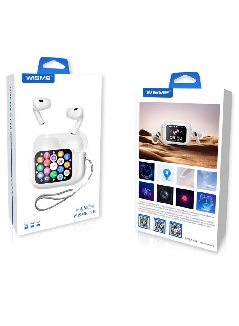 ويزمي سماعة أذن لاسلكية مع شاشة وخاصية الغاء الضجيج - Image 1