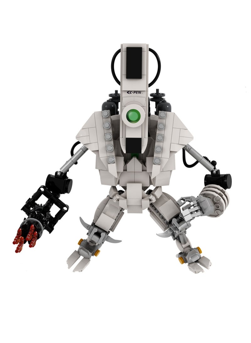 Children's Self-assembly Small Particle Toy Building Blocks Large Point Reading Pen Robot Model Hand  - Image 1