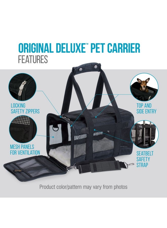 Sherpa Original Deluxe Travel Pet Carrier, Airline Approved - Black, Large - Image 4