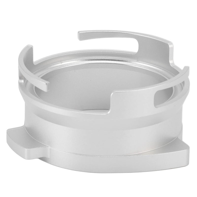 Silver Aluminum Rotatable Coffee Dosing Porta Funnel 54mm Professional Accessory - Image 2