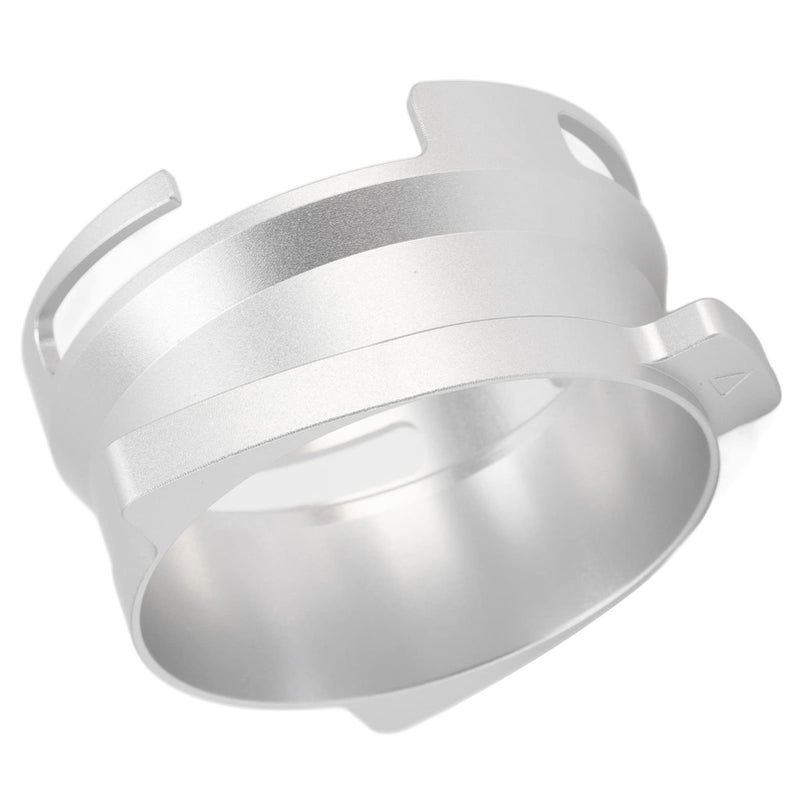 Silver Aluminum Rotatable Coffee Dosing Porta Funnel 54mm Professional Accessory - Image 4