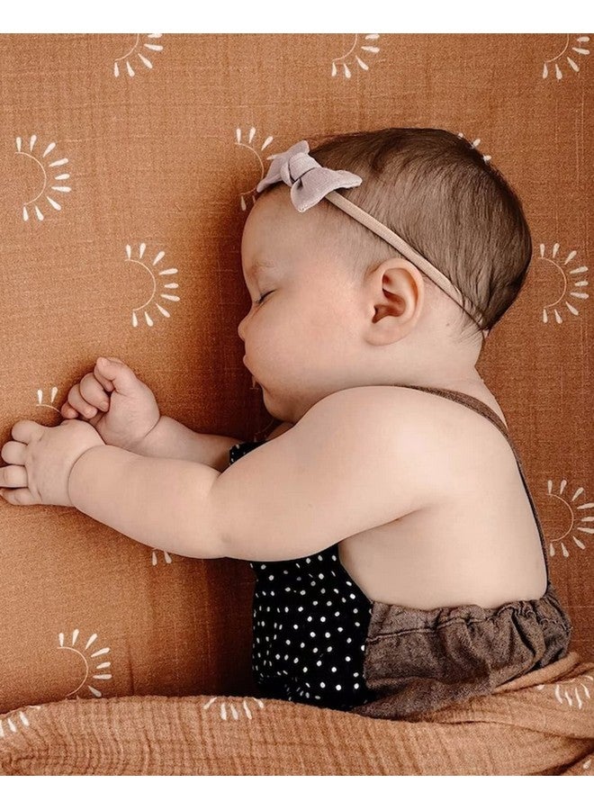 چولي بوز 20 قطعة 3.2 بوصة عصابات رأس من الكتان للفتيات الصغيرات وربطات شعر من النايلون المطاطي لحديثي الولادة وإكسسوارات شعر الأطفال الصغار - Image 5