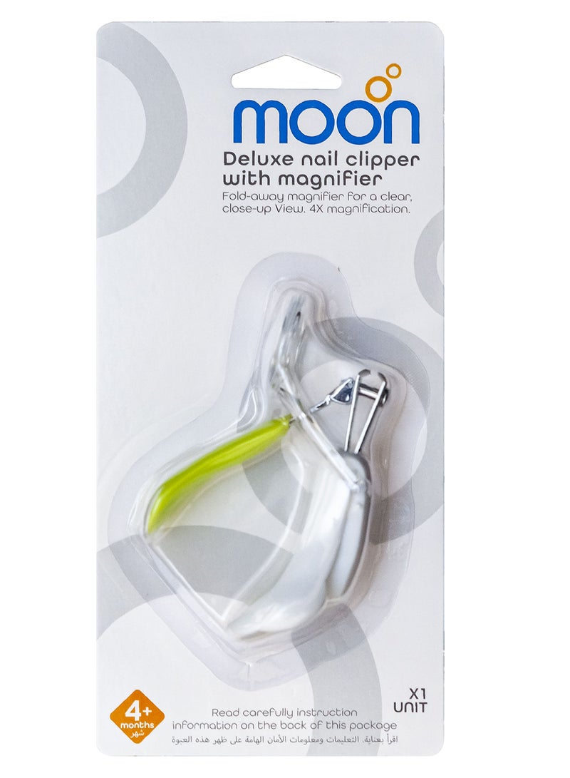 Moon Deluxe Nail Clipper With Magnifier - Image 2