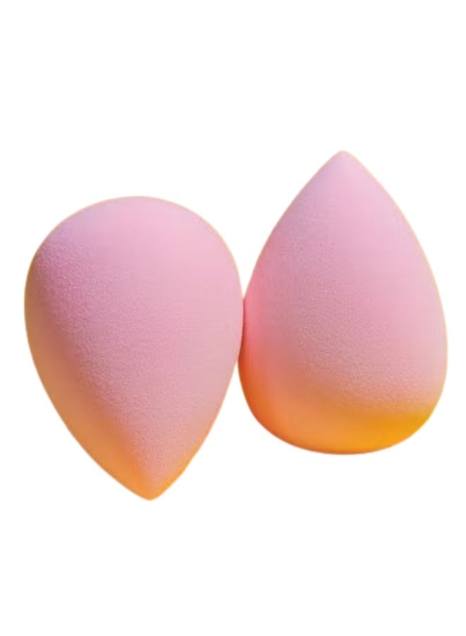 2Pcs Makeup Sponges Set Multicolor - Image 1