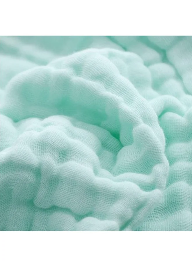 Anvi Baby Organic 6 layered Muslin Bath Towel- Green