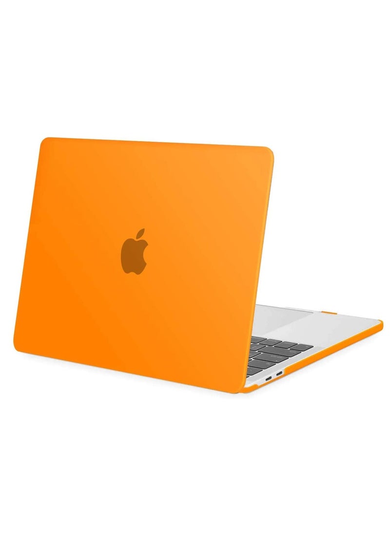 Generic - Hard Shell Case and US Layout English Keypad Cover Compatible with MacBook Pro 15-Inch with Touch Bar Model A1990/A1707 Release 2019/2018/2017/2016, Orange - Image 1