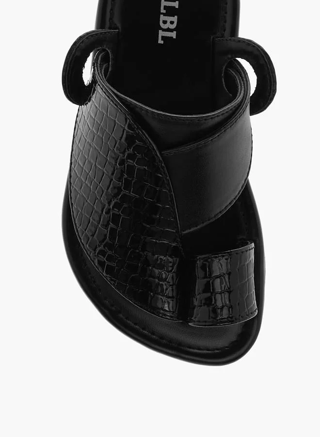 LBL by Shoexpress Boys Panelled Slip-On Arabic Sandals