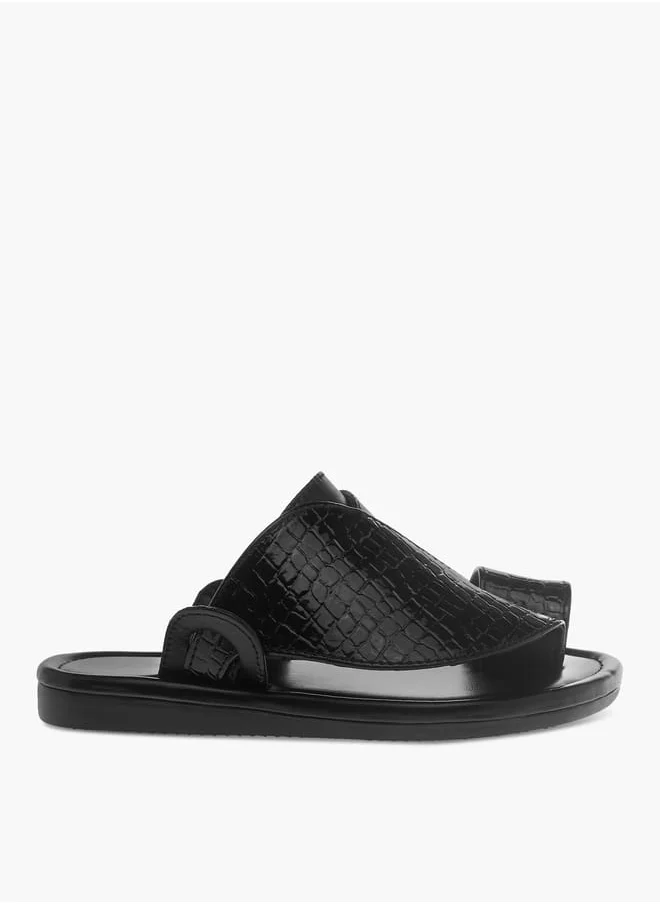 ال بي ال من شو اكسبرس Boys Panelled Slip-On Arabic Sandals Ramadan Collection