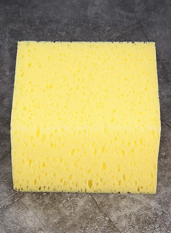 KIMISS Car Sponge Pad, Shape Handheld Nonslip Sponge Washing Cleaner Tool for Car Auto Motorcycle(1pc) - Image 5