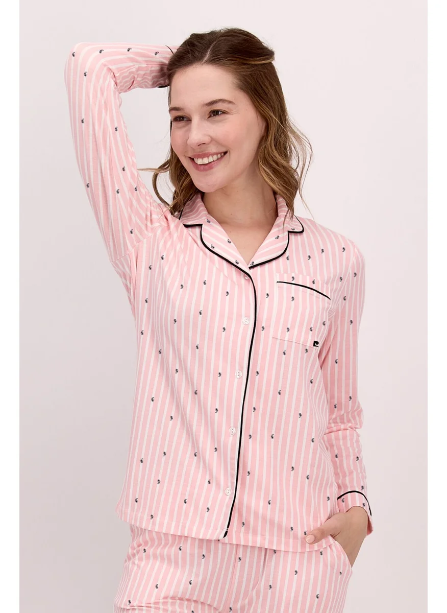 pierre cardin Women's Pink Pajama Set