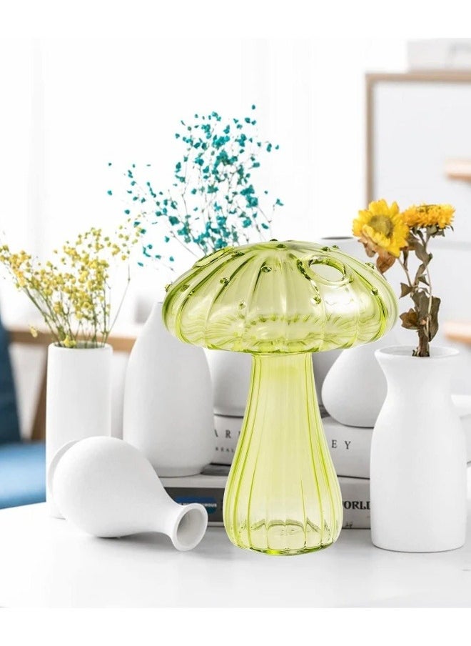 2Pcs Decorative Glass Mushroom Vases for Home Office Decorations - pzsku/Z317DA1D3B4542DF01A41Z/45/_/1712719708/50ac2ee2-d0bd-4550-bd62-f2b411f24e6a