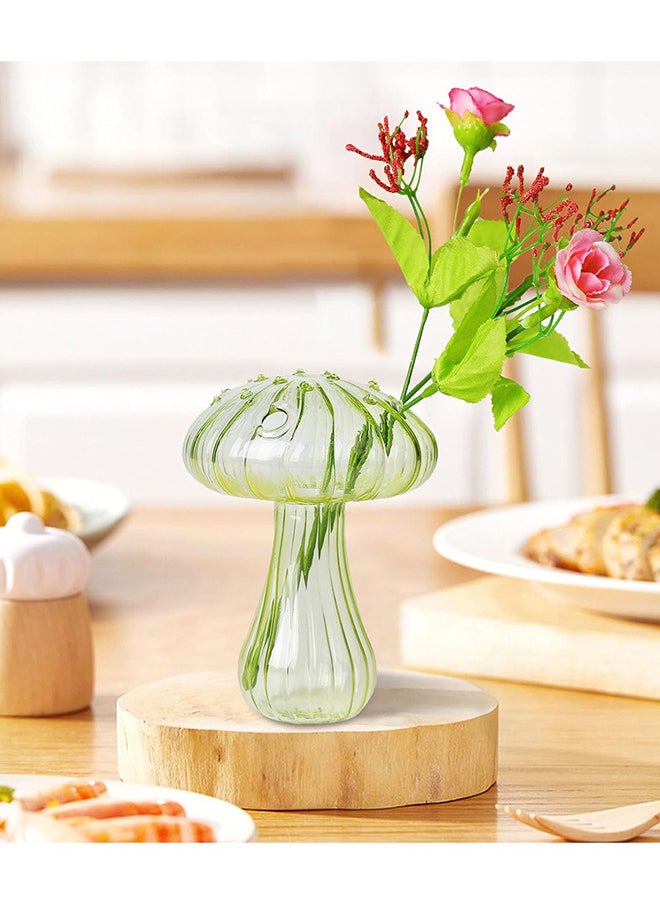 2Pcs Decorative Glass Mushroom Vases for Home Office Decorations - pzsku/Z317DA1D3B4542DF01A41Z/45/_/1712719716/f67ac9b2-cb89-4c0f-9933-85d1b2b4696d