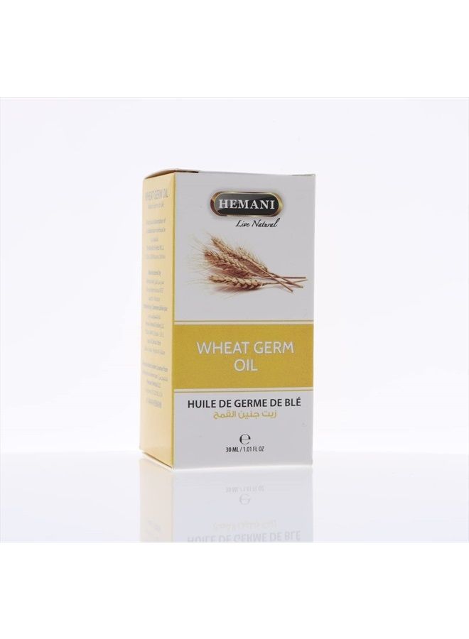 HEMANI زيت جنين القمح 30 مل (1 أونصة سائلة) - زيت صالح للأكل 100% - مكمل غذائي للأحماض الدهنية الأساسية - Image 2