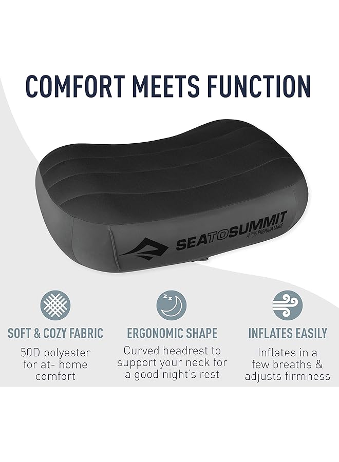 SEA TO SUMMIT Aeros Premium Pillow Large Purple - Image 5