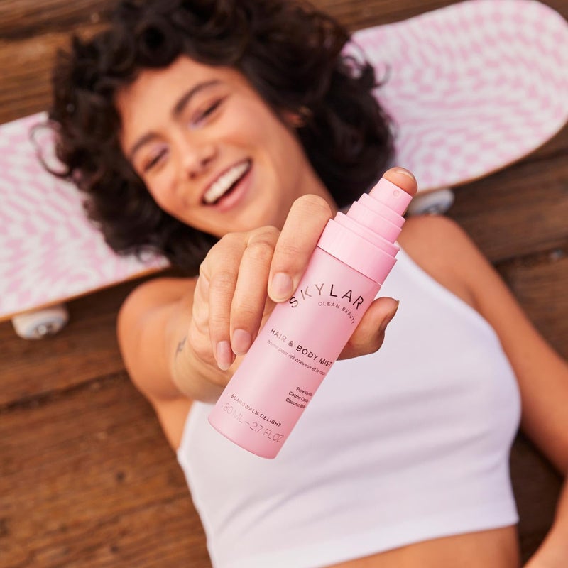 Skylar Boardwalk Delight Hair & Body Mist | Hypoallergenic & Clean Fragrance | Vegan, Cruelty Free, and Safe For Sensitive Skin | 80 ML, 2.7 Fl Oz - Image 3