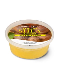 Raw African Shea Butter 8 oz YellowGold Grade A 100 Pure Natural Unrefined Fresh Moisturizing Ideal for Dry and Cracked Skin It can be used in Body Hair and Face