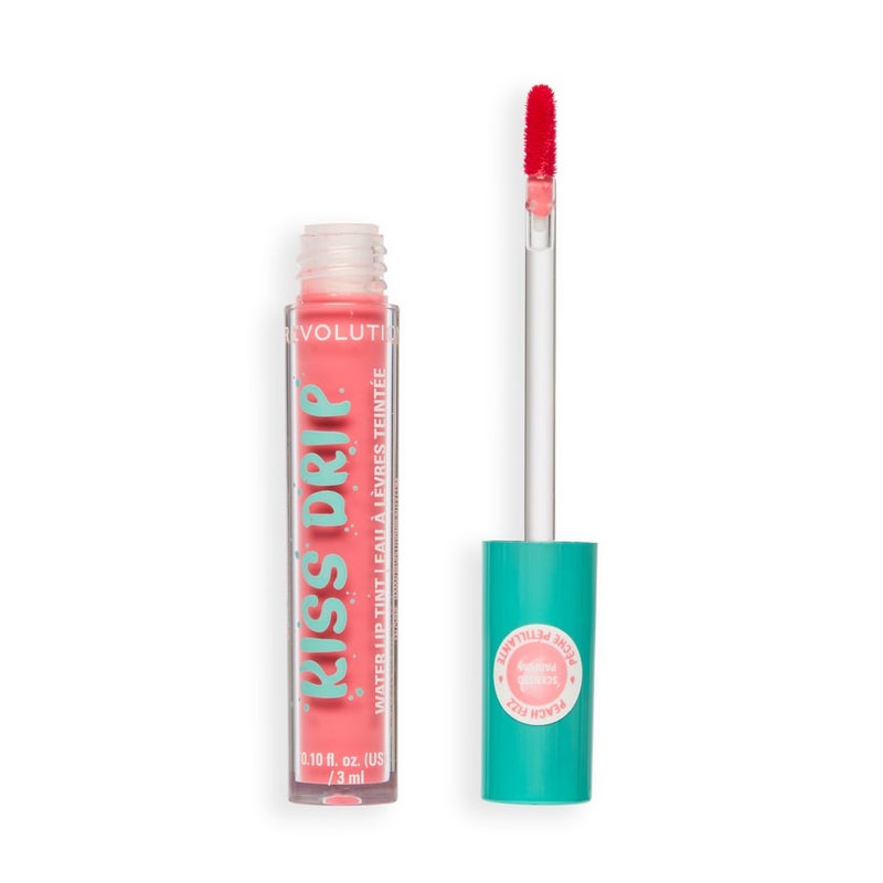 Revolution Kiss Drip Water Lip Tint – Peach Fizz - Image 1