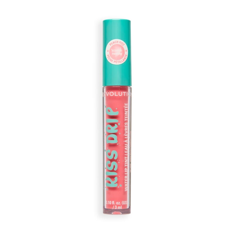 Revolution Kiss Drip Water Lip Tint – Peach Fizz - Image 4