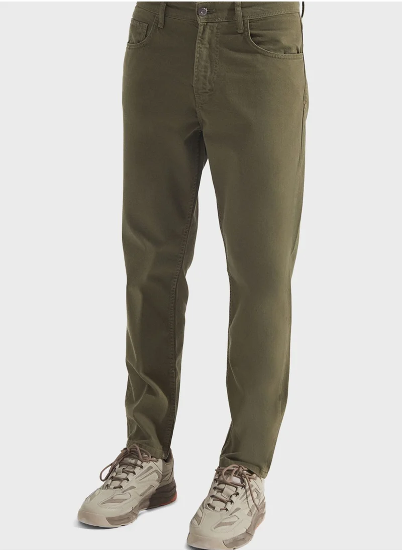 JUNE Essential Straight Fit Trousers