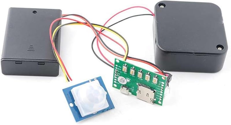 DIY MP3 Player Kit with PIR Sensor Voice Recording Module USB TF Card Support - Image 1