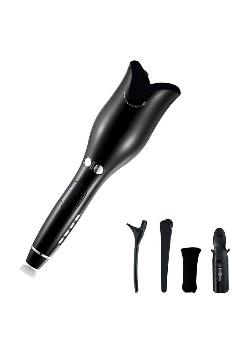 Arabest Automatic Hair Curler, Curling Iron, Wave Spiral Iron Curling Iron, Black - Image 1