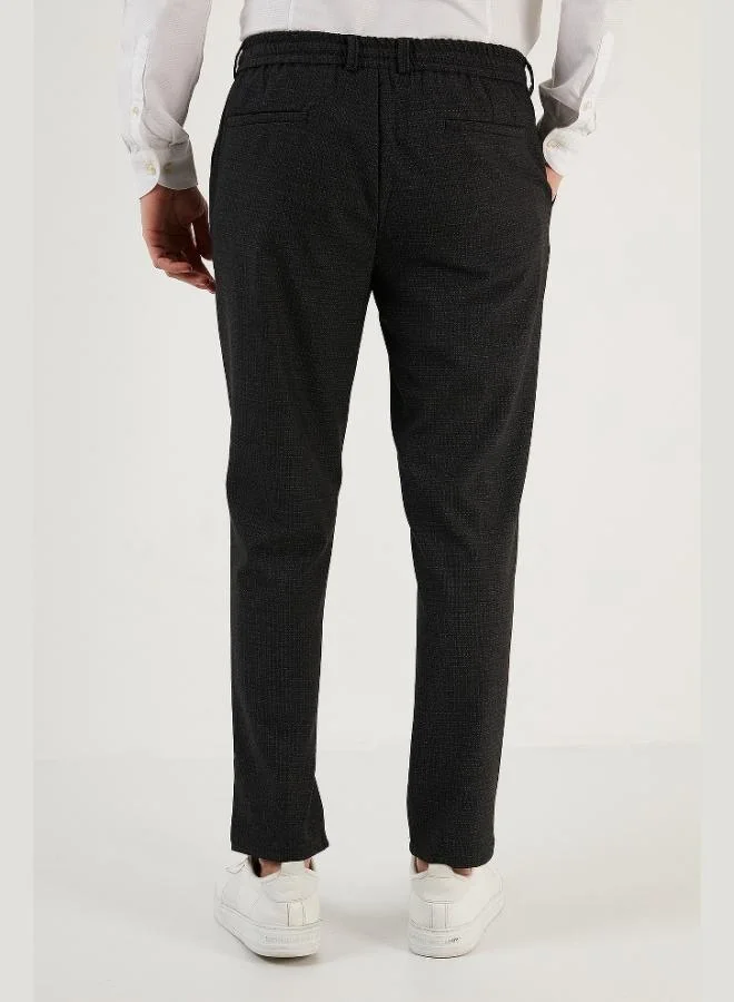 Buratti  Buratti Slim Fit Regular Waist Straight Leg Trousers Men's Pants 6135517 for Men | Best Price UAE