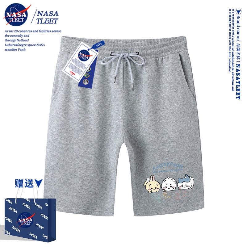 Nasa Co-Branded Cotton Short-Sleeve Versatile Crew Neck Base Shirt For Boys And Girls, New Summer Trendy Brand T-Shirt Half-Sleeve For Children - Image 1
