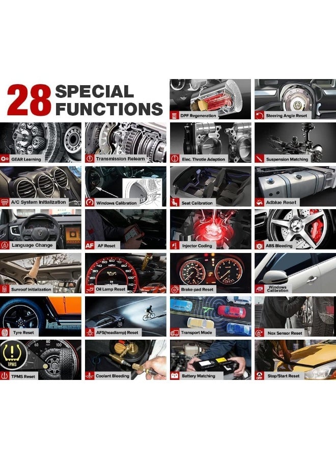 Launch CRP909E OBD2 Scanner Full System Diagnostic Tool - Image 3