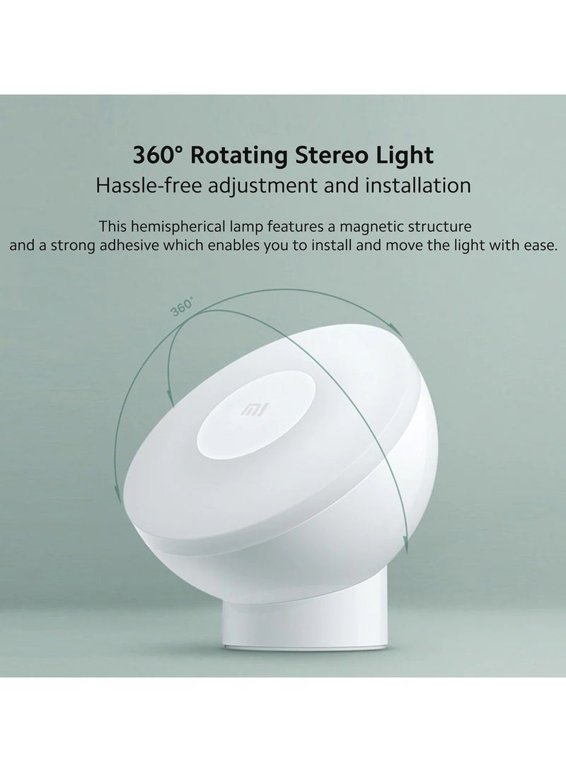 شاومي Xiaomi Mi Smart Motion Activated Night Light 2 Bluetooth Smart Light Motion Detection & Light Detection - أبيض - Image 2