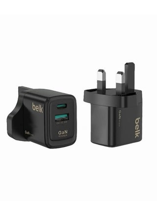 Belk Smart Charger 20W PD+QC: Fast Charge for Two Devices Simultaneously Black - pzsku/Z317E7F272783829A3B0BZ/45/_/1724067626/3a8f255b-327d-47c0-a1ba-15a3d67d7981