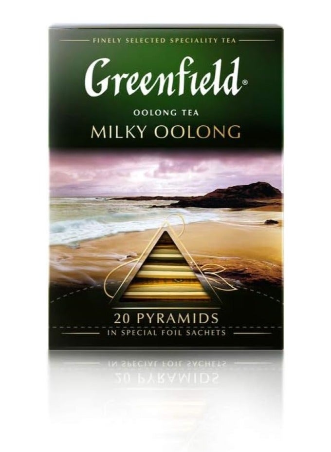 جرين فيلد شاي حليبي أولونج 20 كيس شاي 36 جم - Image 1