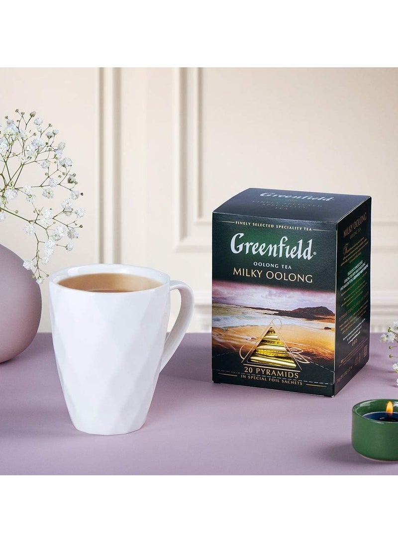 جرين فيلد شاي حليبي أولونج 20 كيس شاي 36 جم - Image 5