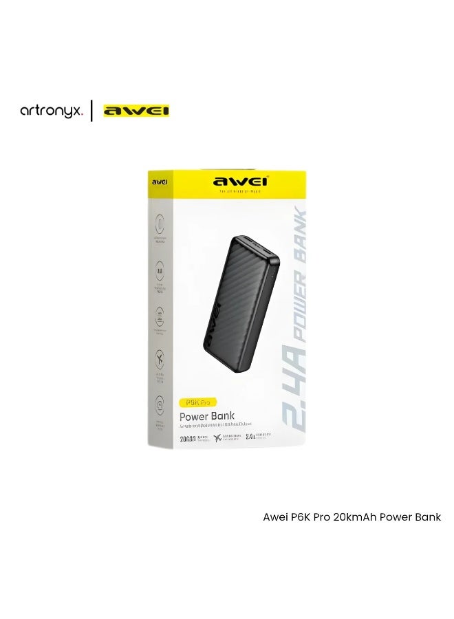 Awei P6K Pro 20000mAh Power Bank