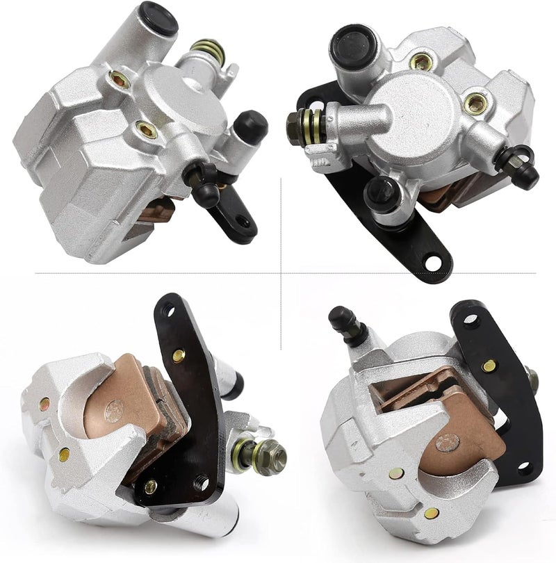EATAKWARD Front Left & Right Brake Calipers & Pads for Yamaha Banshee, Big Bear, Grizzly, Kodiak, Raptor, Warrior, Wolverine - Image 3