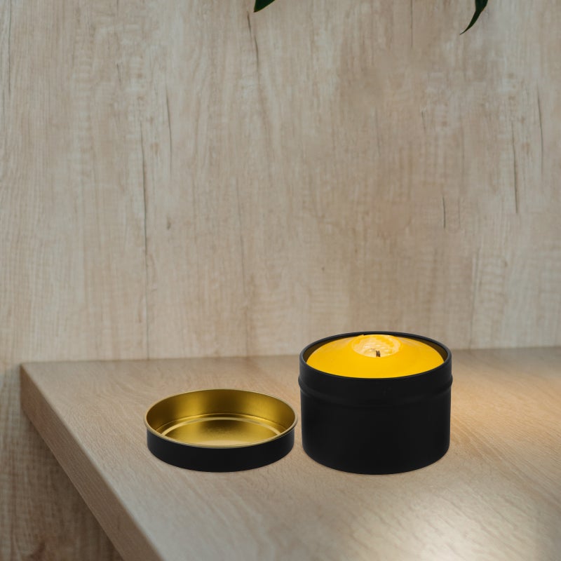 12Pcs Candle Jars Empty Candle Metal Jars DIY Candle Jars with Lids Candle Storage Containers - Image 5