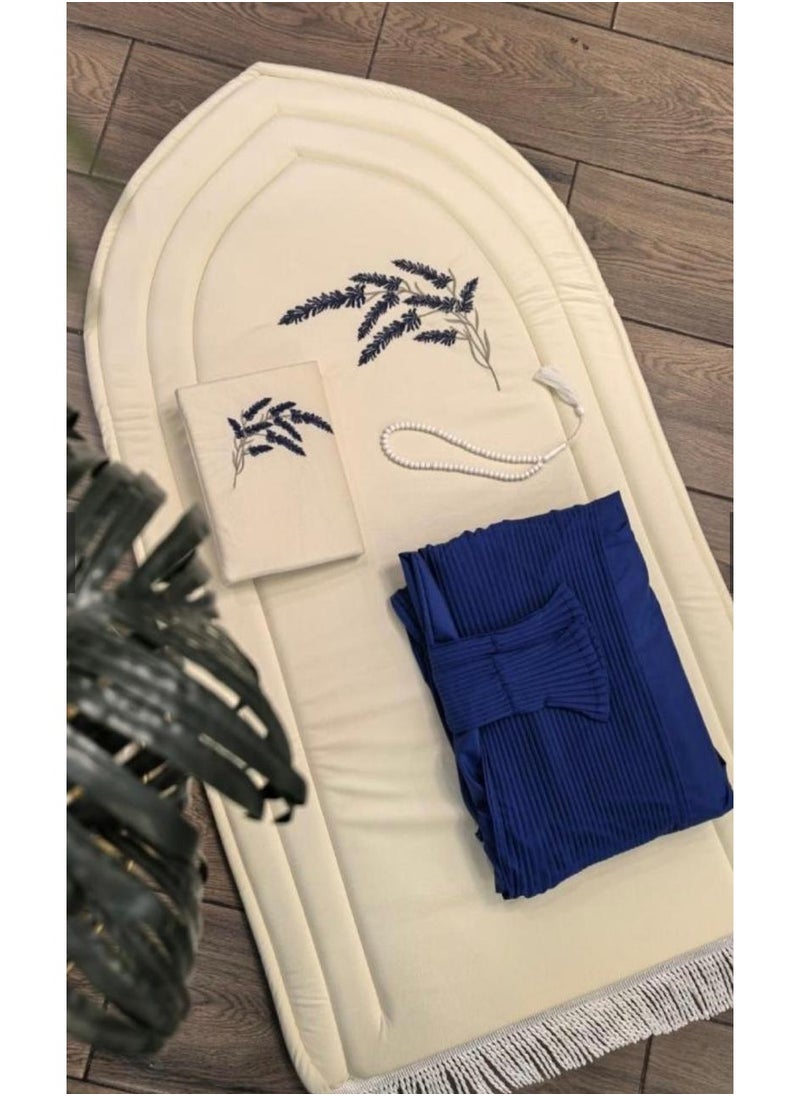 Generic Padded sponge prayer rug, embroidered with a prayer mat, excellent and cool material  - Image 1