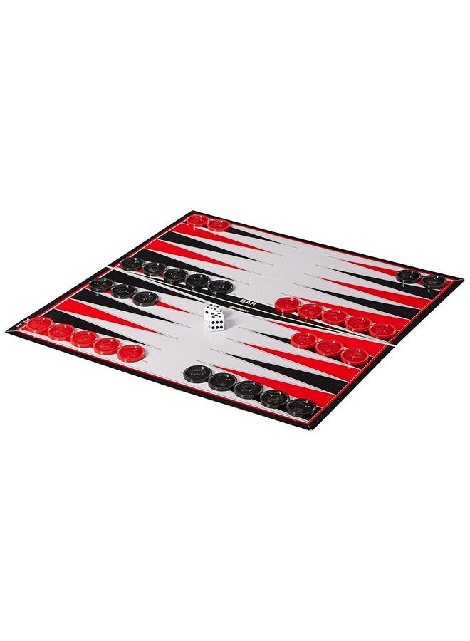 Pressman Chess / Checkers / Backgammon - 3 Games in One with Full Size Staunton Chess Pieces and Interlocking Checkers, 15.62 x 8.00 x 1.50 Inches - Image 3