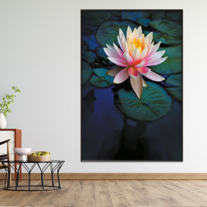 Marktna Modern design canvas painting with a hollow frame, size (50×70), one piece - Image 1