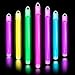 Glow Fever Glow in The Dark Sticks  100 ct 6 Glow Sticks Bulk Party Pack with End Caps  Lanyards  Glow Party Favors for Concert Festival  Wedding Neon Light Sticks by Party Dragon Multi - Image 4