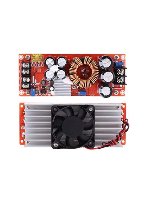 Boost Voltage Converter, 1500W Voltage Regulator Booster DC 10-60V Step Up to 12-90V 30A DC-DC Input Power Supply Module Volt Transformer Circuit Board