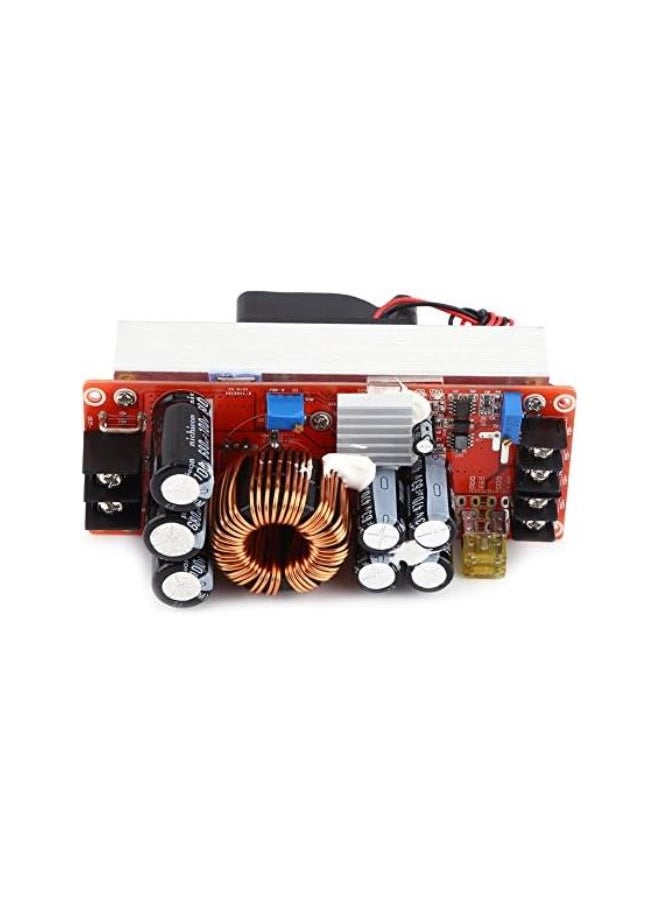 Generic - Boost Voltage Converter, 1500W Voltage Regulator Booster DC 10-60V Step Up to 12-90V 30A DC-DC Input Power Supply Module Volt Transformer Circuit Board - Image 1