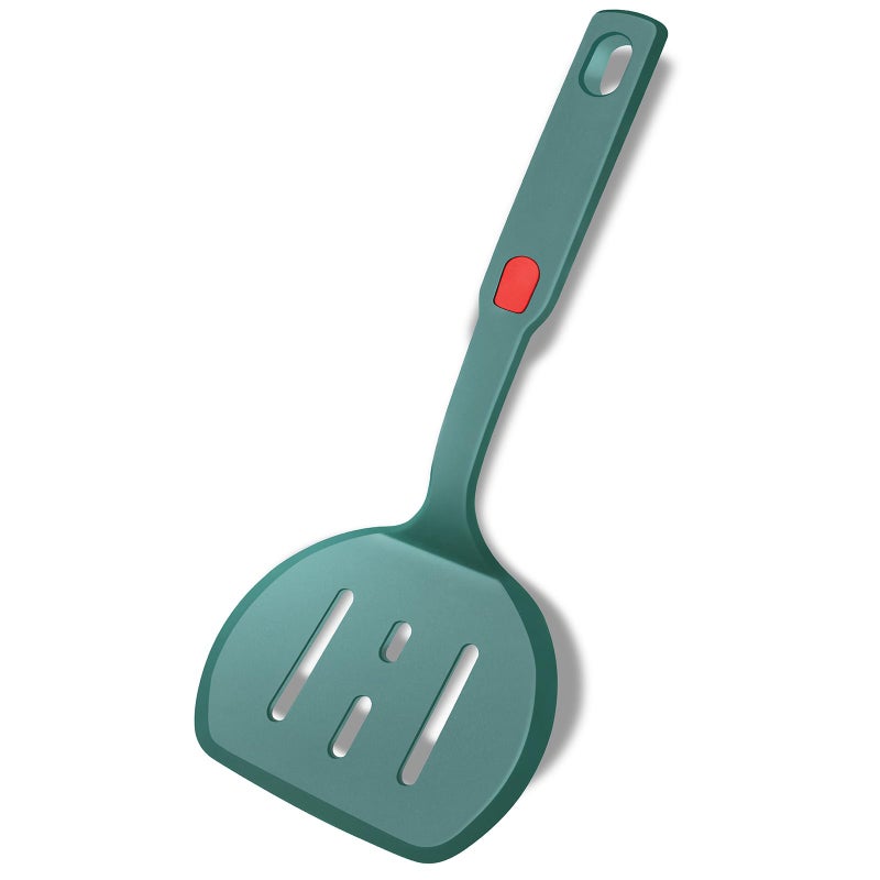 Contiup Silicone Spatula TurnerWide Pancake Spatula for Non Stick Frying PansHeat Resistant Cooking Spatulas for Kitchen UseThin Rubber Flipper for Omelette EggsPancakesFish and Burgers