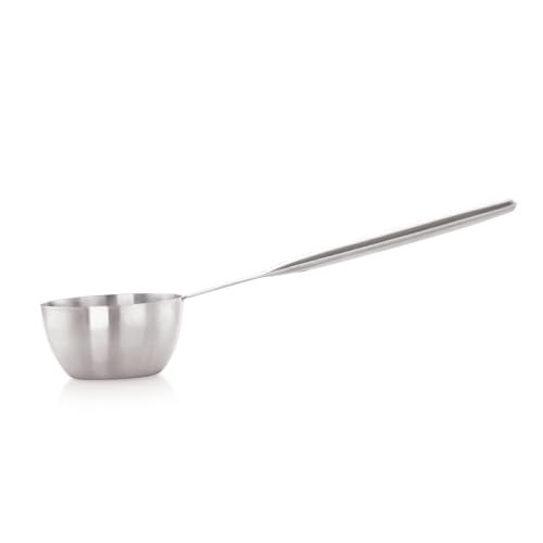 HAZEL Stainless Steel Ladle With Handle | Doya/Loti Tea Pourer Canteen Server Set Of 2, 9.4 CM - Image 5