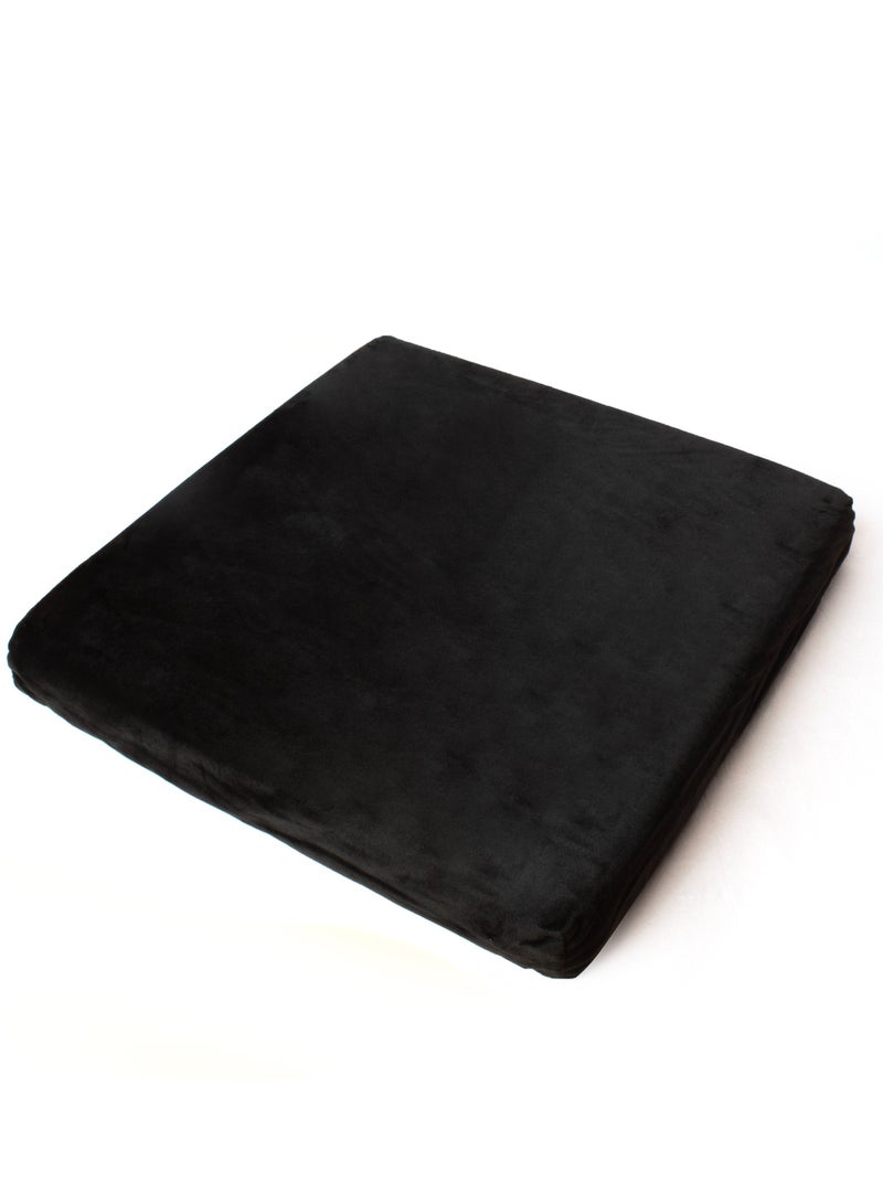 ARINA Memory Foam Box Seat Rest 40 × 40 ×4cm , made of memory foam to provide comfortable support and relieve stick and back pain while sitting for long periods.  - Image 2
