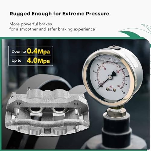 YHTAUTO Set of 2 Front Brake Caliper Assembly for Ford F-150 2010-2011 Expedition Lincoln Navigator 2010-2019 Mark LT 2010-2011 - Image 5