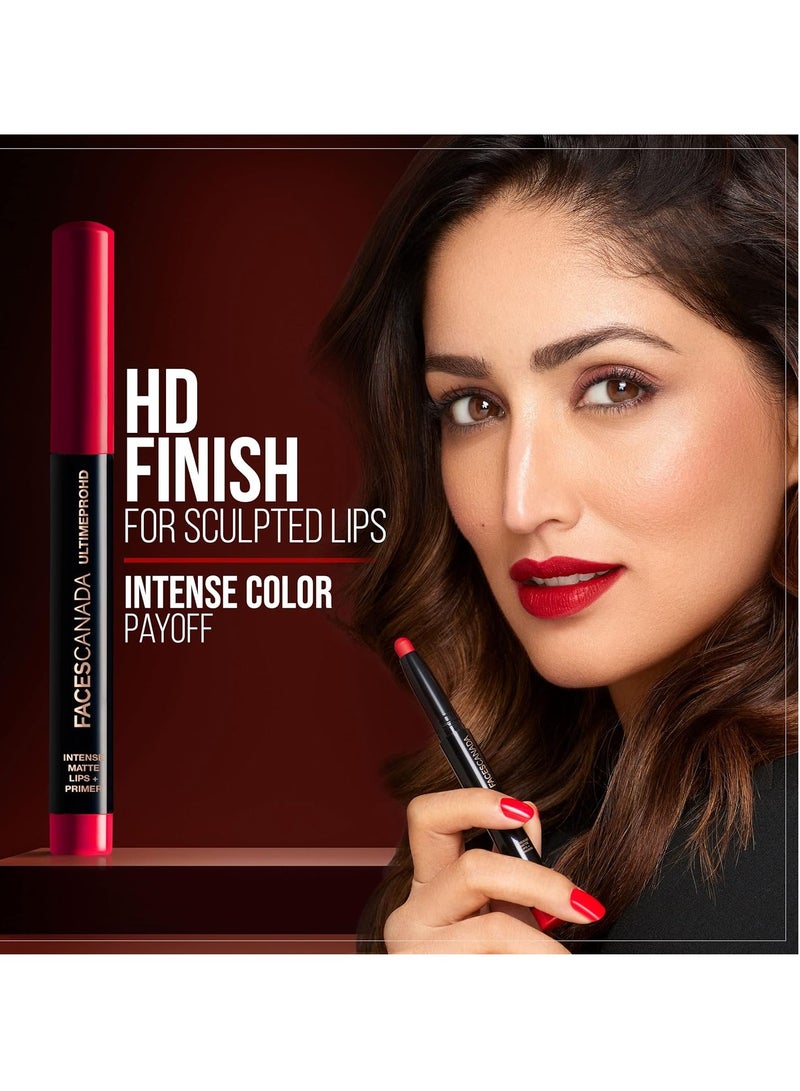 FACES CANADA Ultime Pro HD Intense Matte Lipstick Boysenberry 1.4g - Image 4