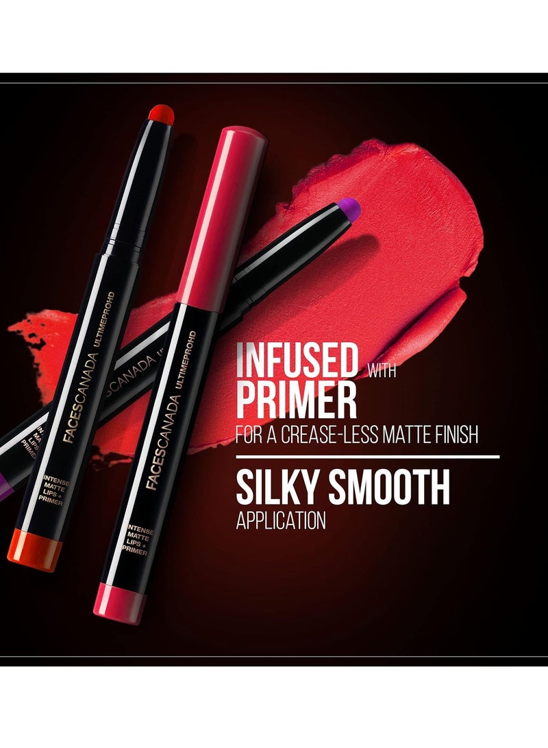 FACES CANADA Ultime Pro HD Intense Matte Lipstick Boysenberry 1.4g - Image 5