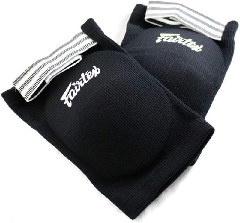 Fairtex Store وسادات كوع مرنة EBE1 لمواي تاي وملاكمة الكيك حماية قماش ناعم - Image 1