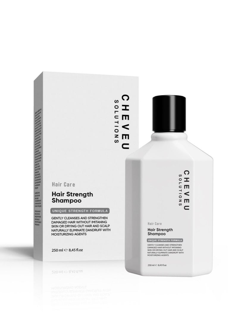 CHEVEU SOLUTIONS - CHEVEU SOLUTIONS - Hair Strength Shampoo 250ML - Image 1